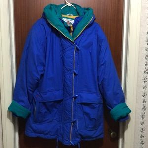 90's Down Fleet Street Explosion winter coat